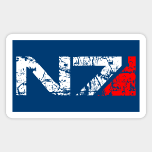 N7 - Grunge Sticker